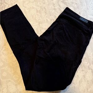 AG Jeans Black Corduroy Pants